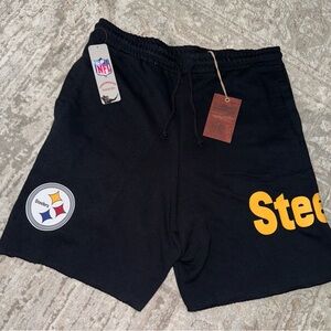 Pittsburgh Steelers Mitchell‎ & Ness Throwback Mesh Shorts Men’s M